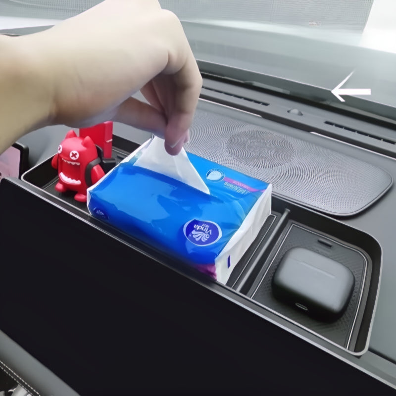 Coffre de rangement arrière pour écran de navigation Xpeng G9