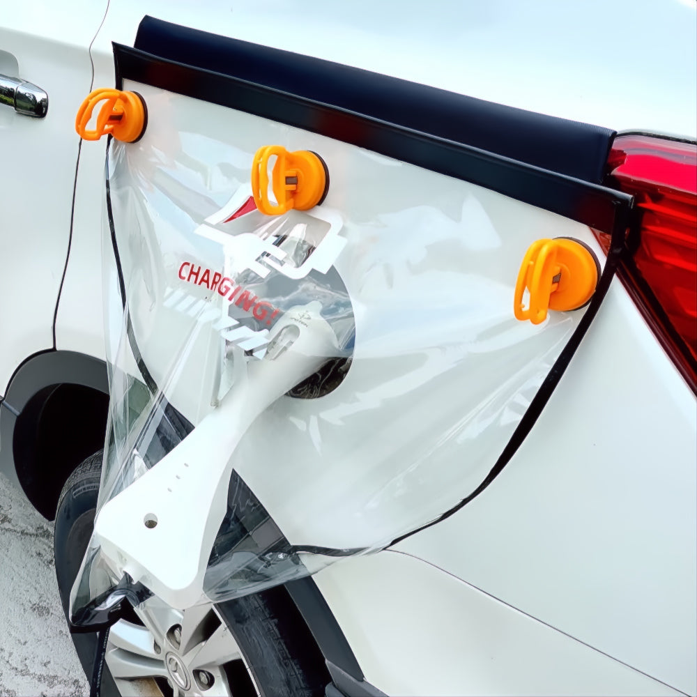 Cache-port de charge EV étanche pour l'extérieur
