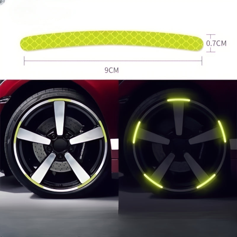 XPeng Fluorescent Stickers For Car Wheels