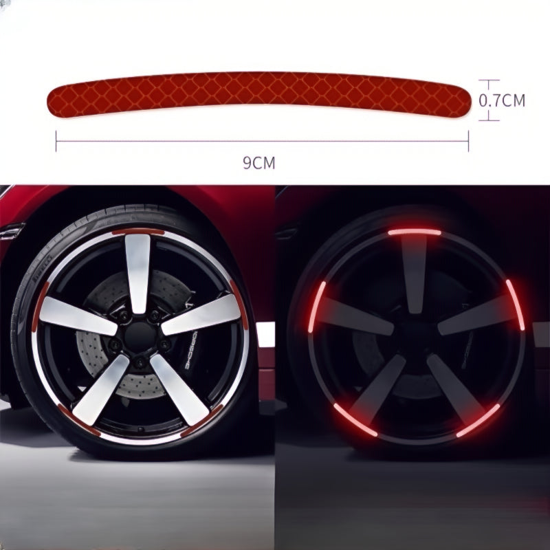 XPeng Fluorescent Stickers For Car Wheels