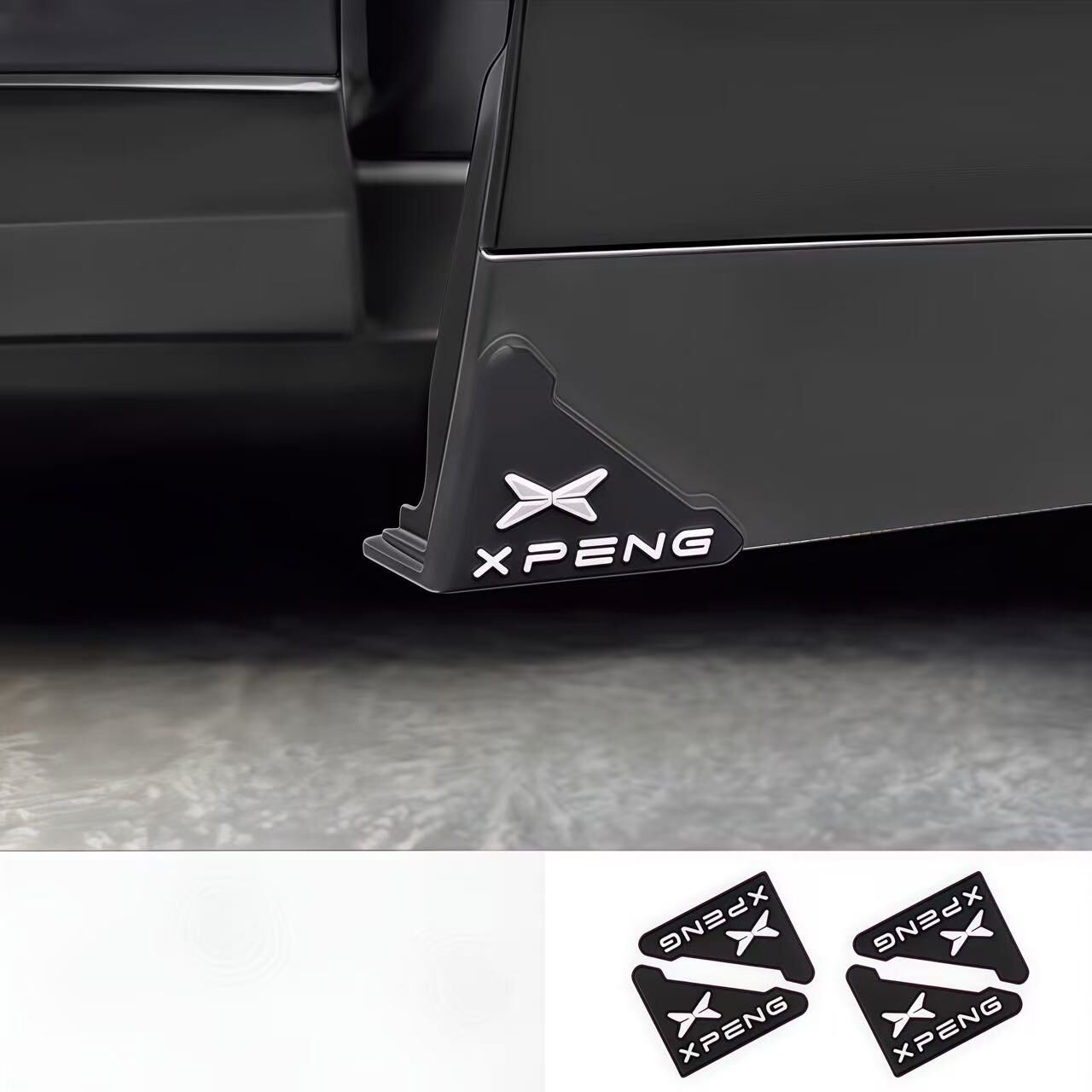 Car Door Anti-Collision Strip& Car Door Corner Edge Guards ( 4 Pcs)