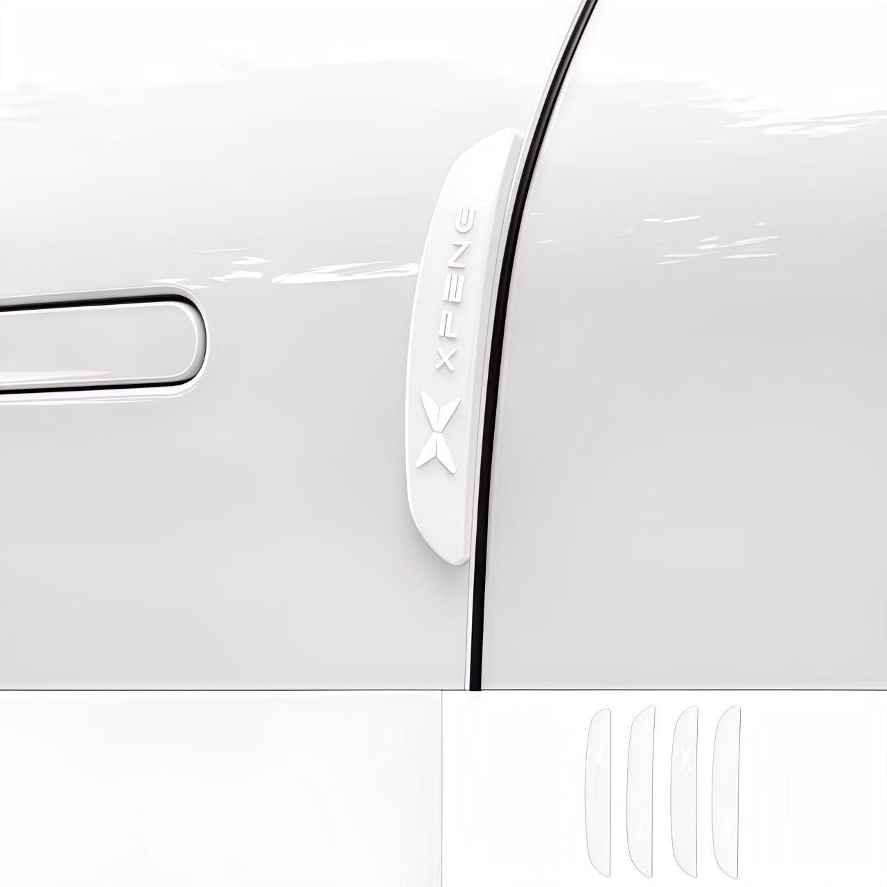 Car Door Anti-Collision Strip& Car Door Corner Edge Guards ( 4 Pcs)