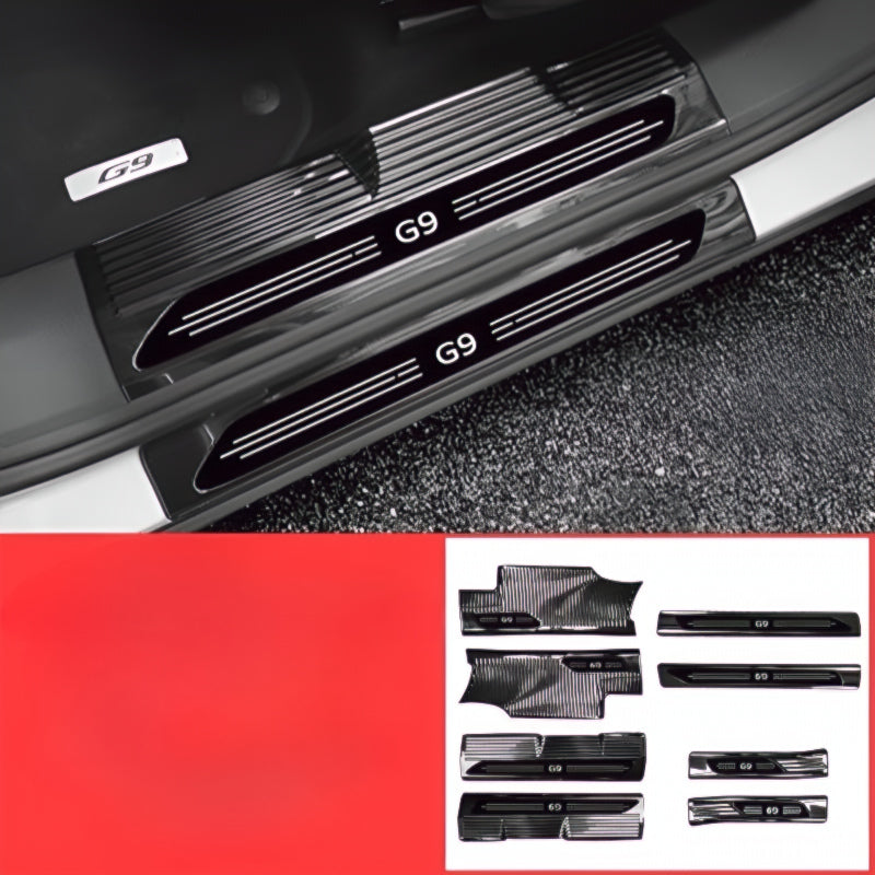XPENG G9 Front and Rear Door Car Pedal Kick Protection Strip Trunk Protection Strip