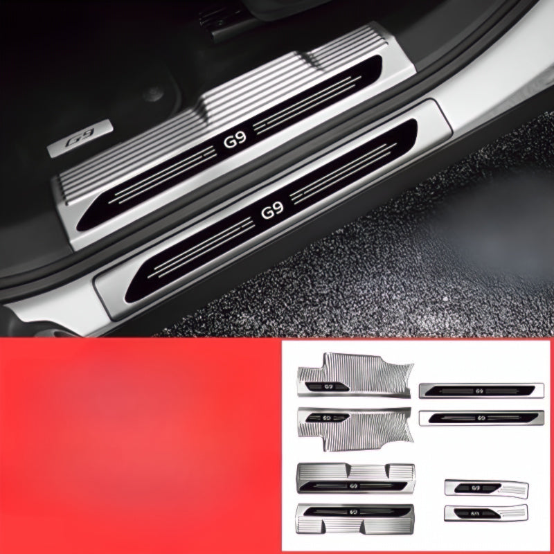 XPENG G9 Front and Rear Door Car Pedal Kick Protection Strip Trunk Protection Strip