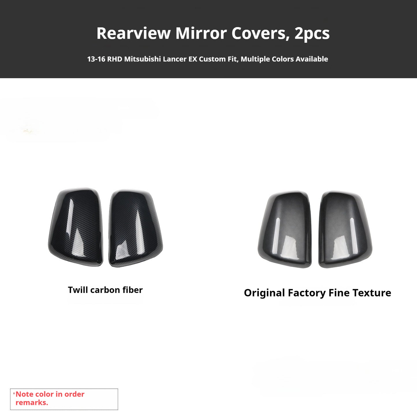 RHD 10-16 Mitsubishi Lancer EVO Interior Modification Carbon Fiber and Rosewood Steering Wheel & Window Trim Decals