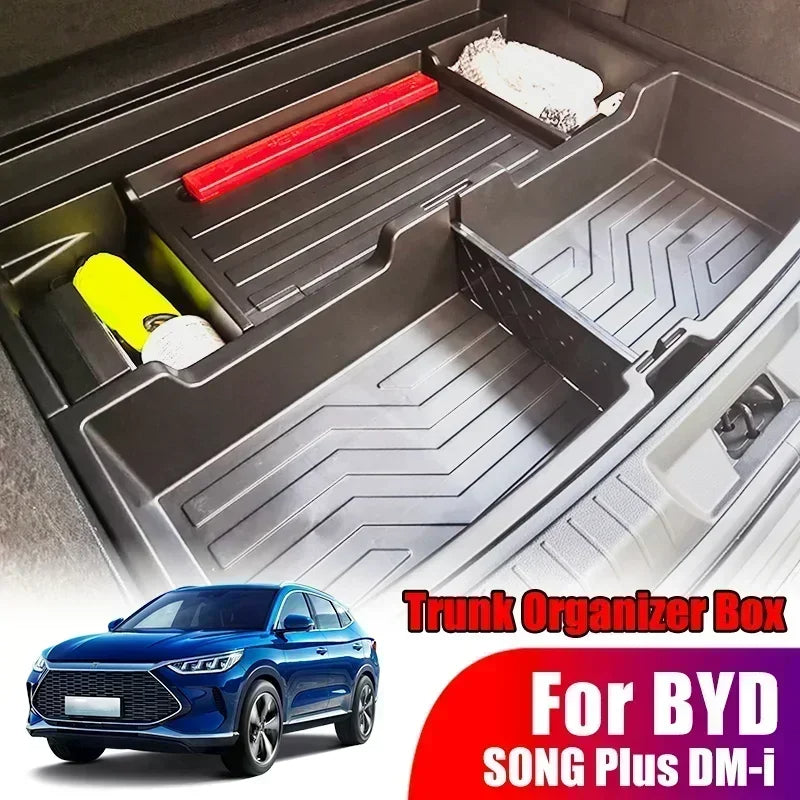 Boîte de rangement de coffre pour SUV BYD Sealion 6 / Seal U / Song Plus DM-i