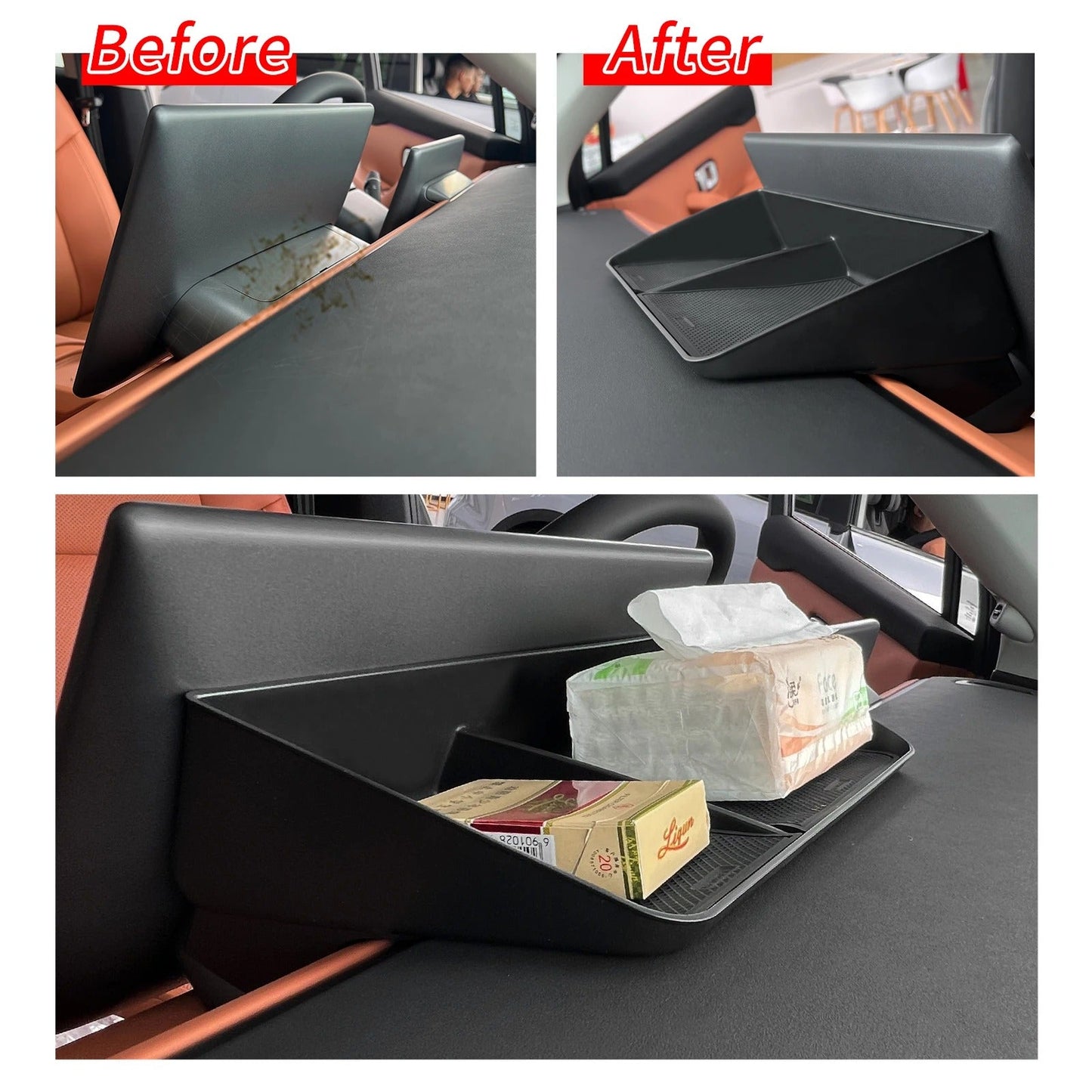 Leapmotor C10 Car Dashboard Center Console Storage Box - Leapmotor Accessories