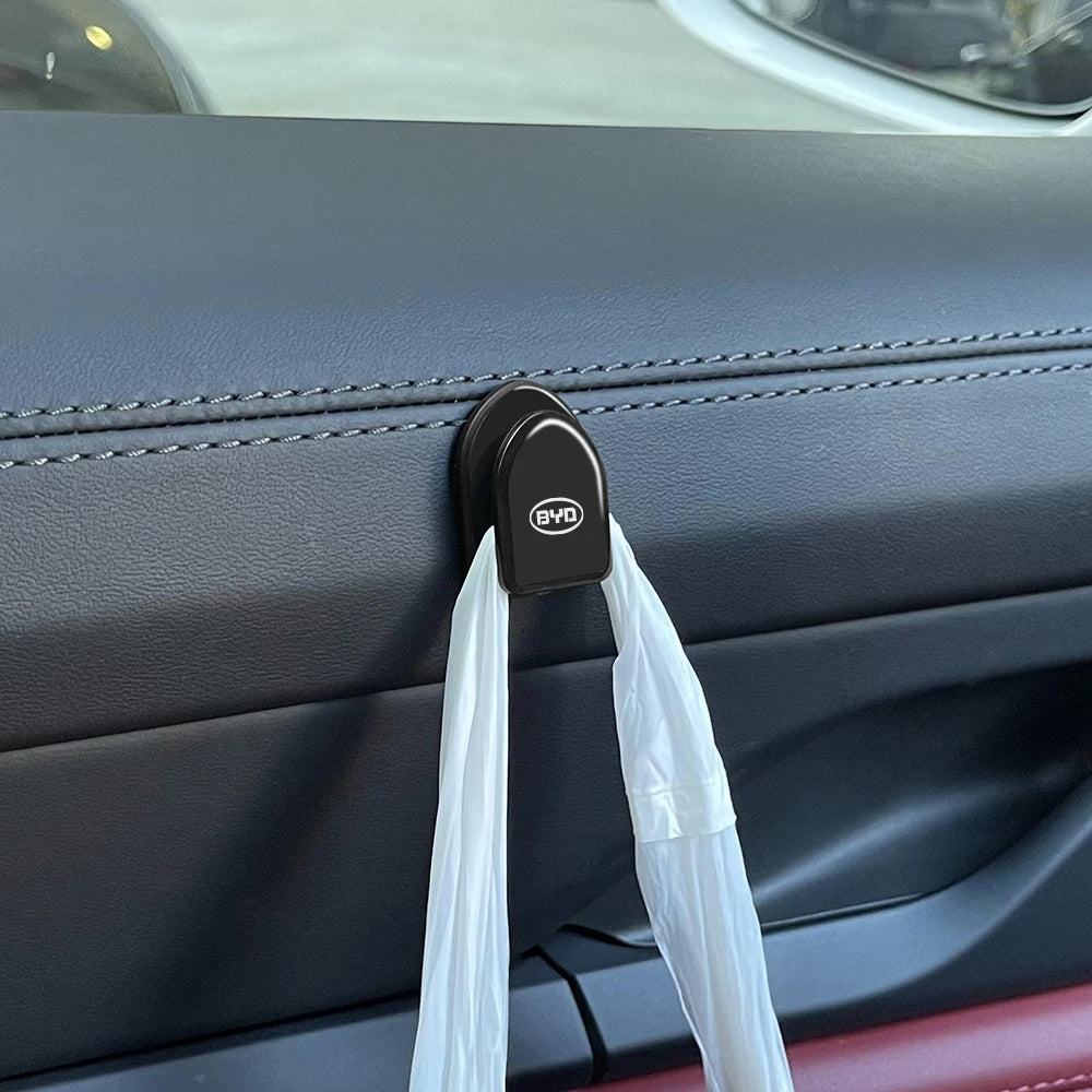 Organizador de ganchos para coche con clip de almacenamiento para BYD Tang F3 E6 Atto 3 Yuan Plus Song Max F0 G3 I3 EA1 Dmi 2DIN 2014 G6 Pro