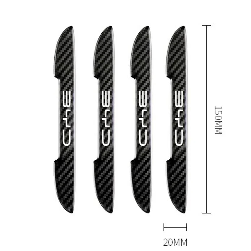 Lot de 4 autocollants de protection pour portières de voiture, pour BYD Dolphin 2023 EV Atto 3 Tang F3 E6 Dmi Yuan plus Song plus Tang