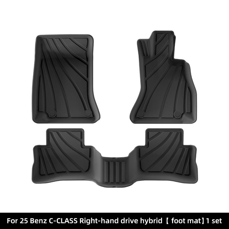 RHD TPE Floor Mats for Mercedes-Benz C-Class (2025)