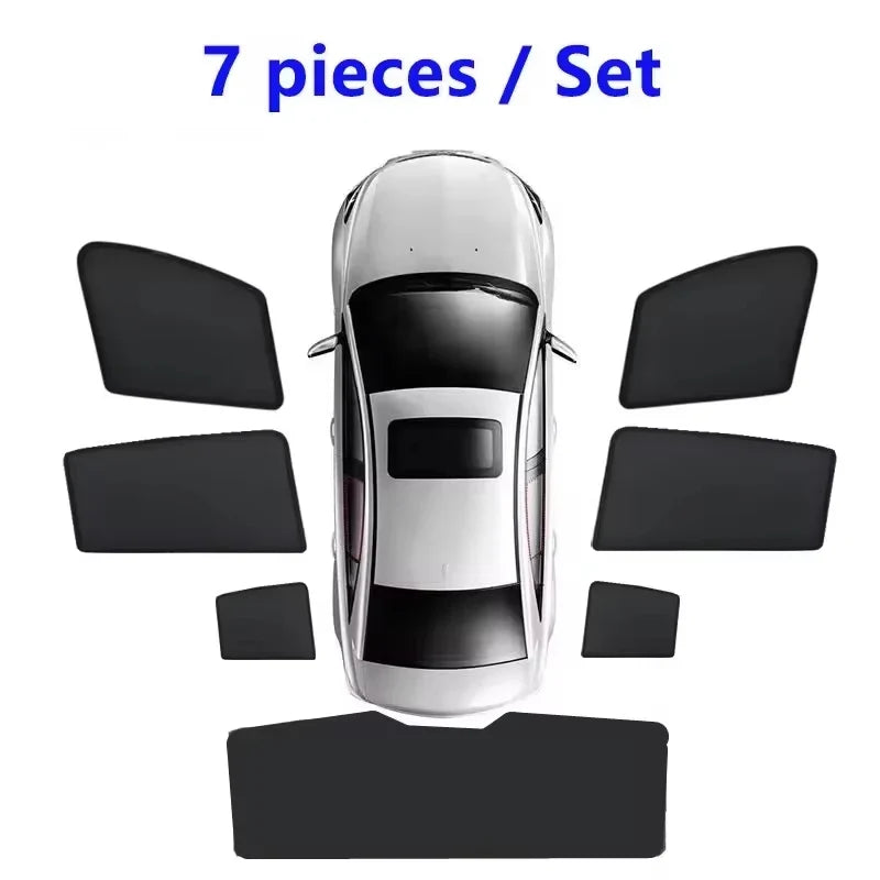 BYD Seal U EV 2023 2024 2025 Sealion 6 Magnetic Sunshades