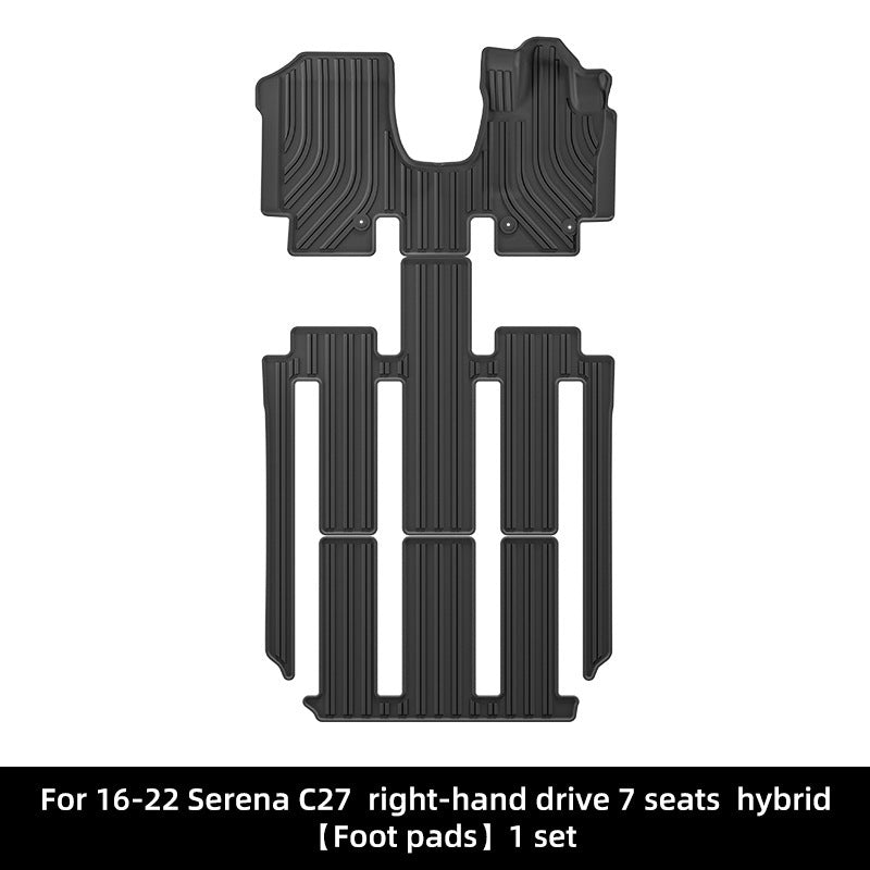 RHD TPE Floor Mats for Nissan Serena C27 E-POWER (2016-2022)