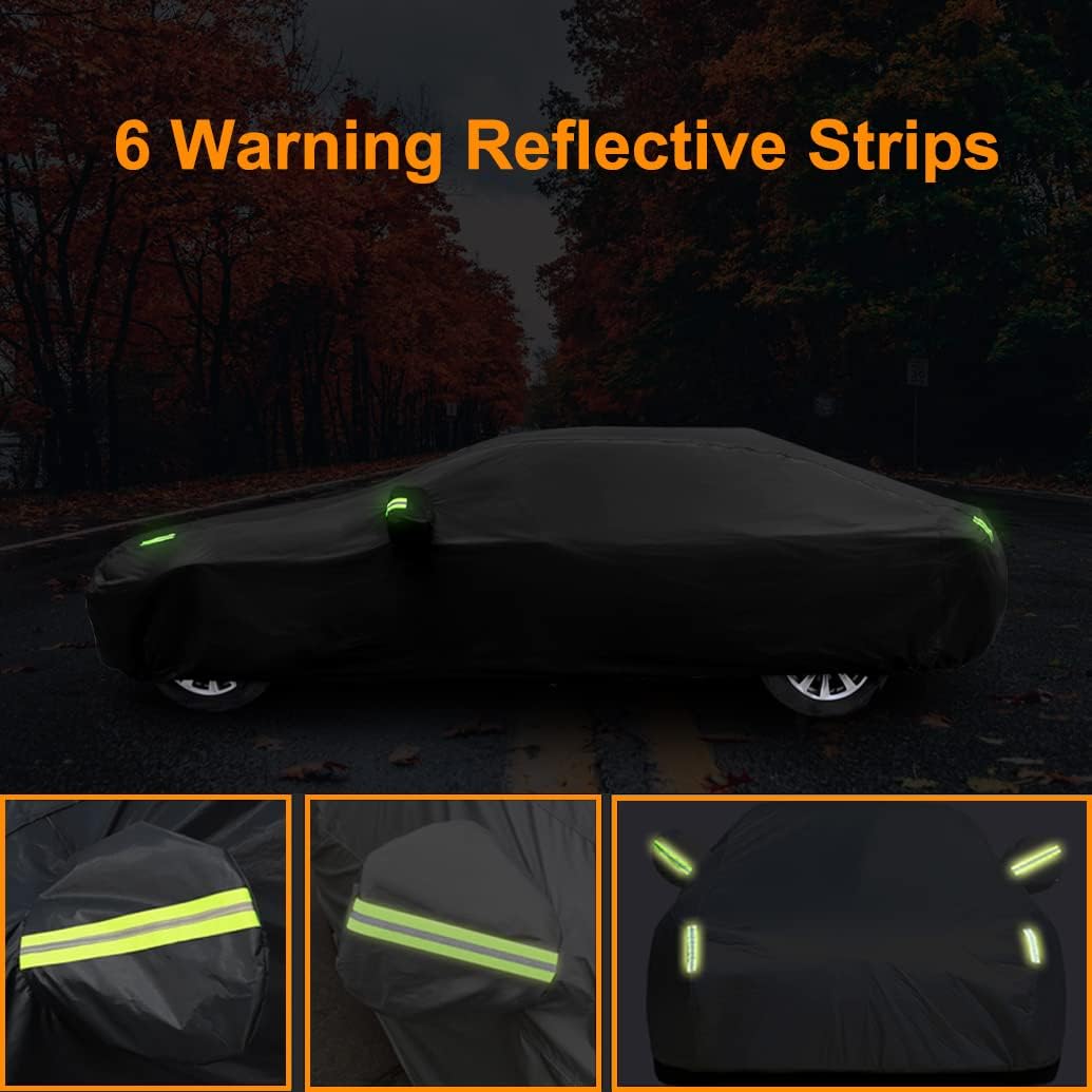 All Weather Car Cover Compatible with Tesla Model S 2025-2012.
