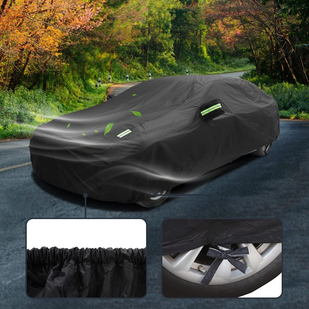 All Weather Car Cover Compatible with Tesla Model S 2025-2012.