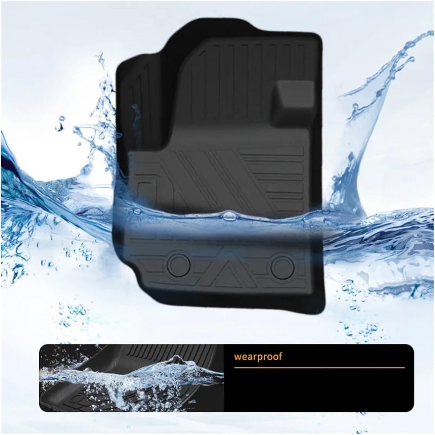 RHD Car Floor Mats Compatible with BYD Sealion 6 Song Plus DM-i EV 2024 2025