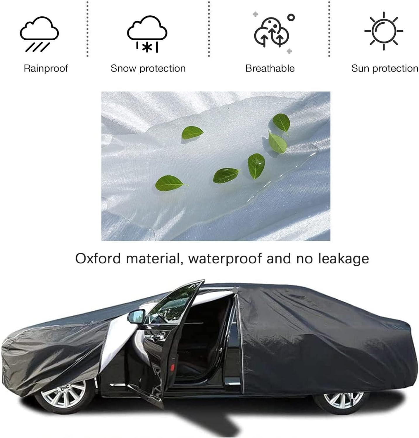 Car Cover Waterproof All Weather Custom for Xpeng P7 G6 G9.