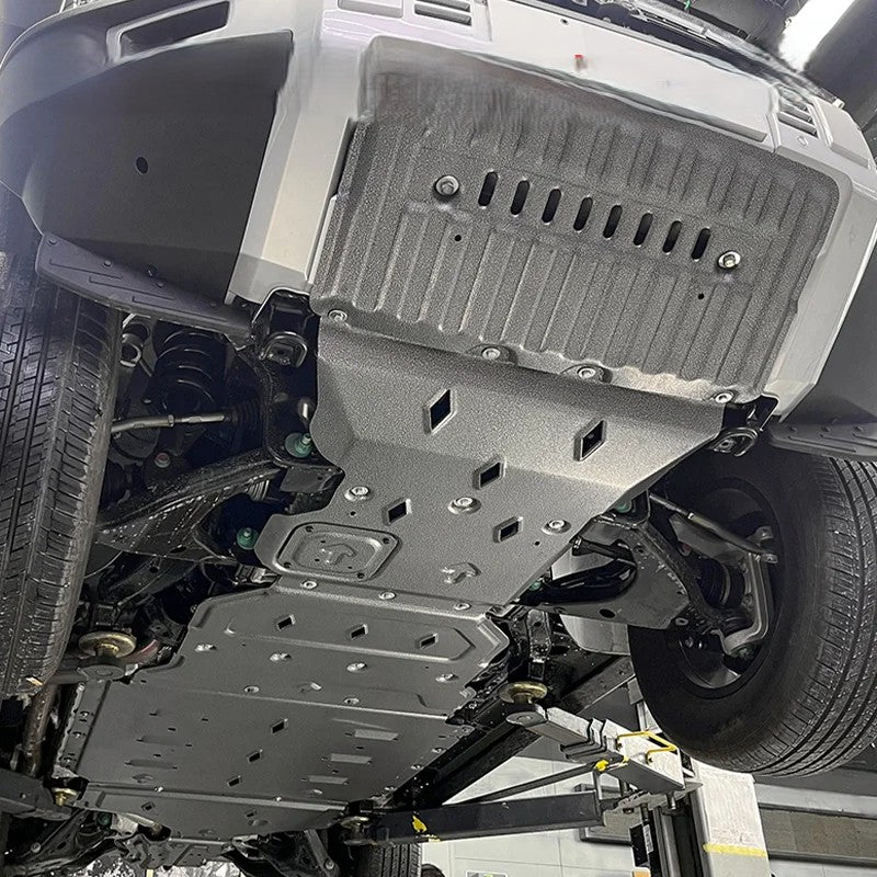 BYD FangChengBao Leopard 5 Chassis Guard Plate, Engine Lower Guard Plate, 5mm Aluminum Magnesium Alloy