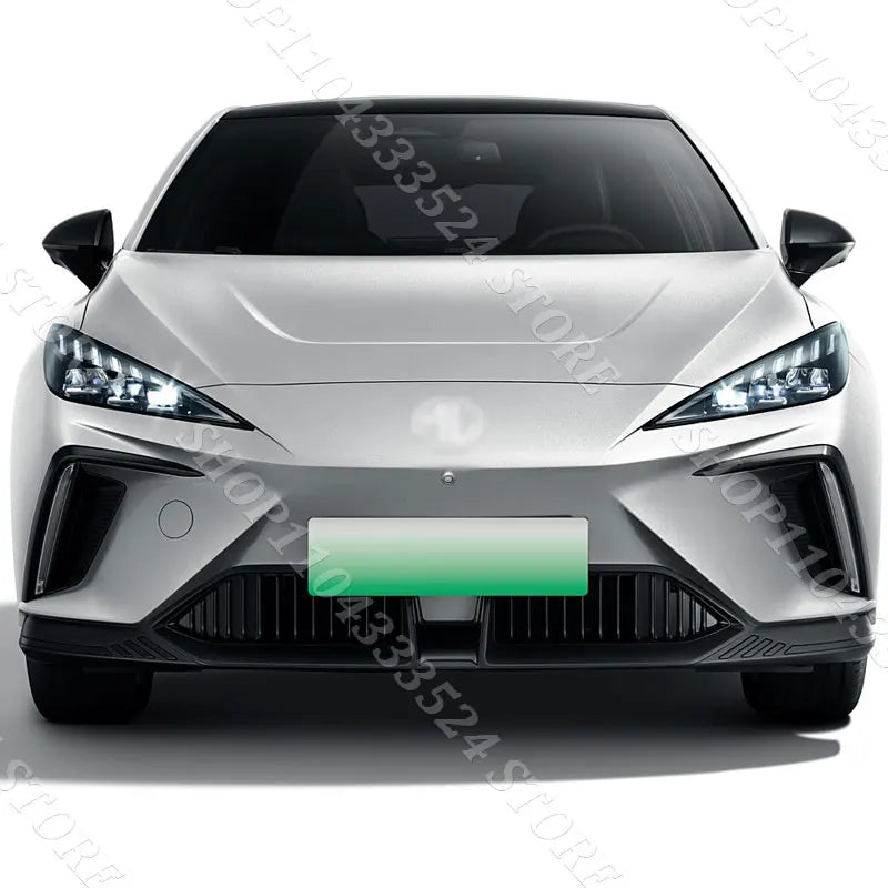 Car Black Front Bumper Lower Mesh Grille For SAIC MG 4 EV Mulan 2022 2023.