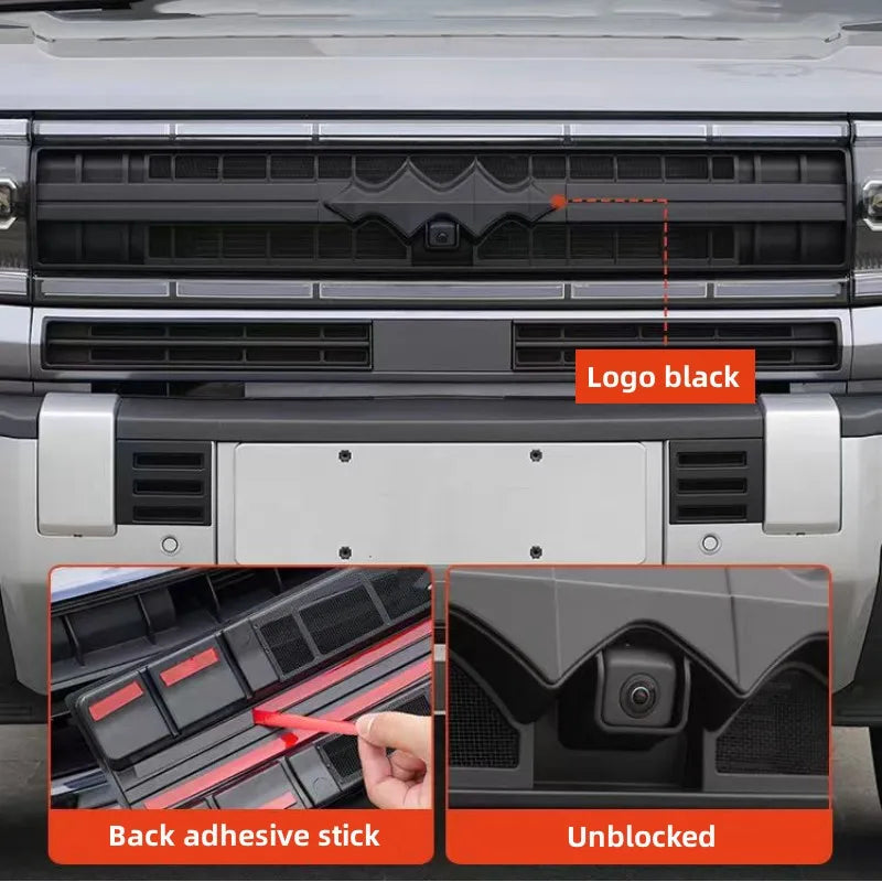Car Front Net Dust-proof Net Cover For BYD Leopard 5 FangChengBao 5 2023 2024