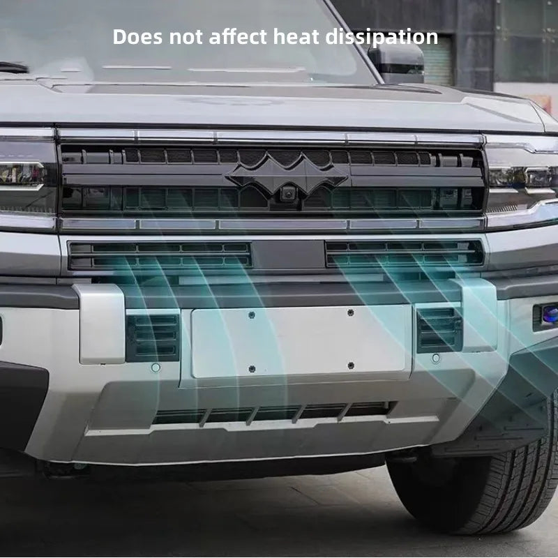 Car Front Net Dust-proof Net Cover For BYD Leopard 5 FangChengBao 5 2023 2024