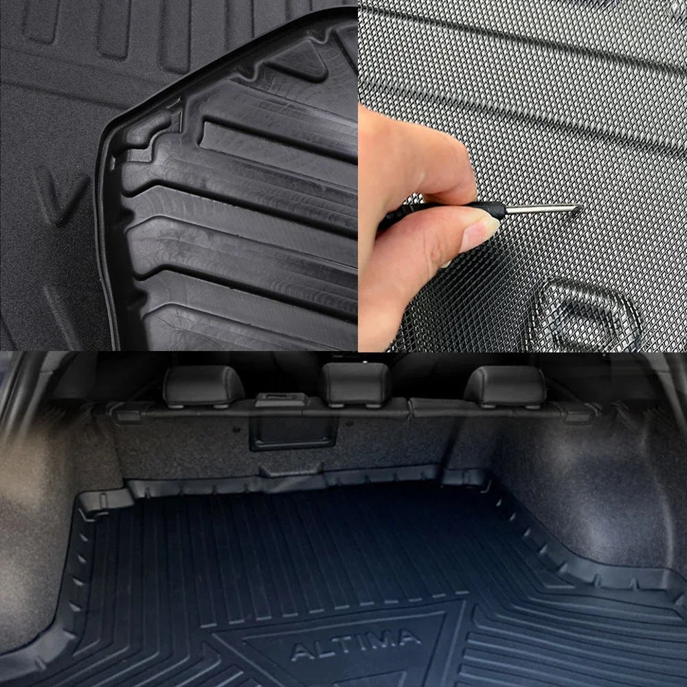 Carpet Rubber Car Boot Cargo for MG 4 MG4 MuLan EV EH32 2022 2023 2024