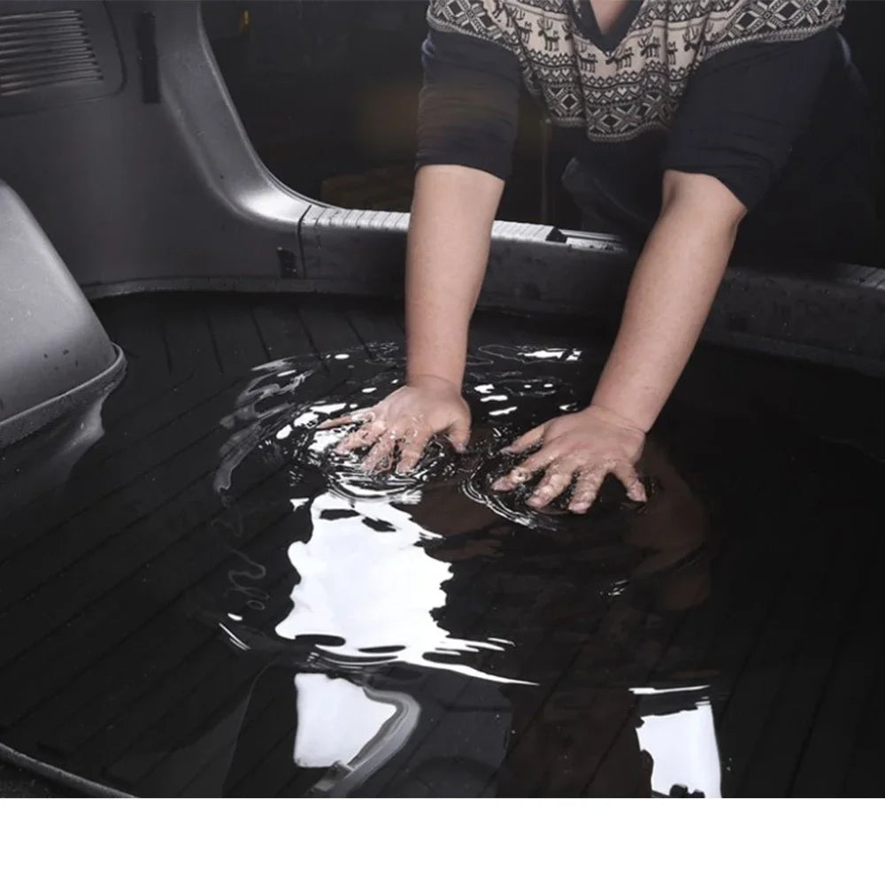 Carpet Rubber Car Boot Cargo for MG 4 MG4 MuLan EV EH32 2022 2023 2024