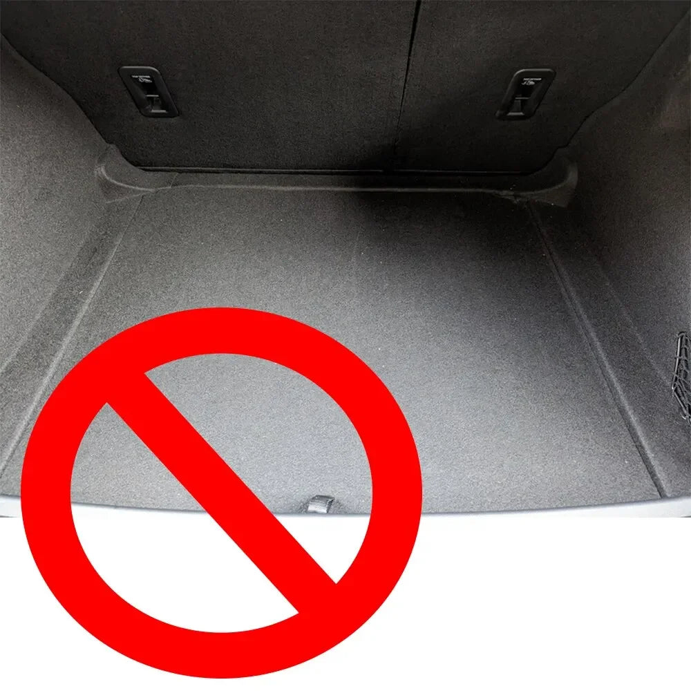 Carpet Rubber Car Boot Cargo for MG 4 MG4 MuLan EV EH32 2022 2023 2024