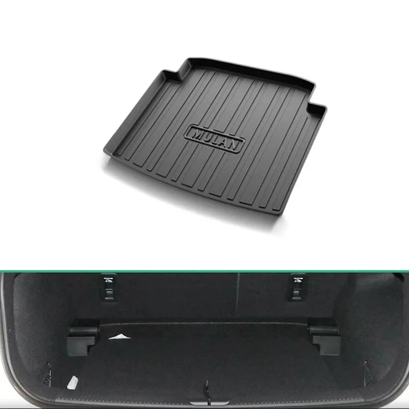 Carpet Rubber Car Boot Cargo for MG 4 MG4 MuLan EV EH32 2022 2023 2024