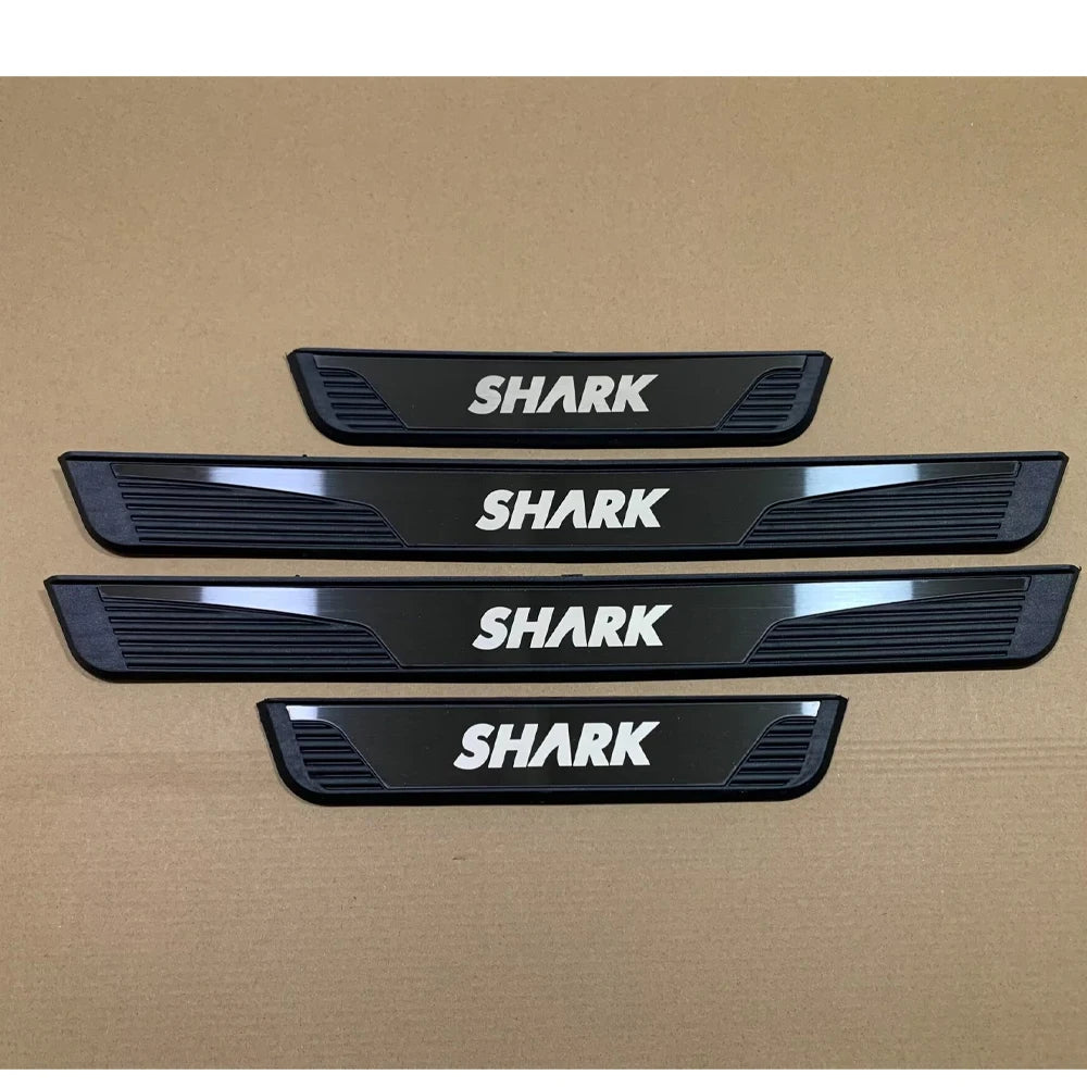 Placa de desgaste para pedales de umbral de puerta de coche BYD Shark 6 2024