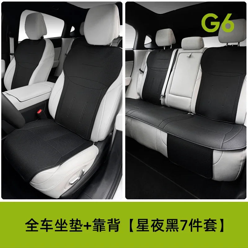 Xiaopeng G6 Xpeng G6 2023 2024 Car Seat Cushion Cover Breathable Nappa Leather Seat Cover