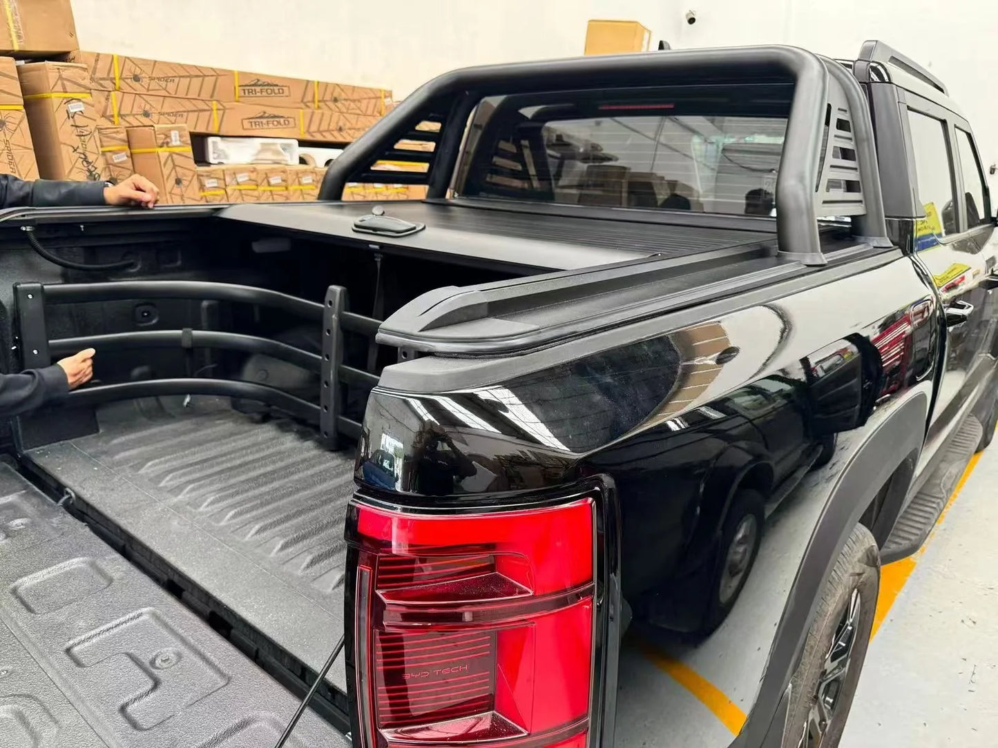 High Quality Auto Accessories Truck Bed Cover Pickup Tonneau Cover for BYD Shark