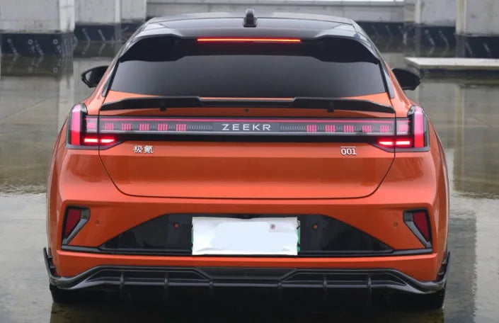 High quality Body kit for 21-24 Zeekr 001 upgrade Carbon fiber Spoiler Perfect car accessories for zeekr 001 Tail wing Spoiler.