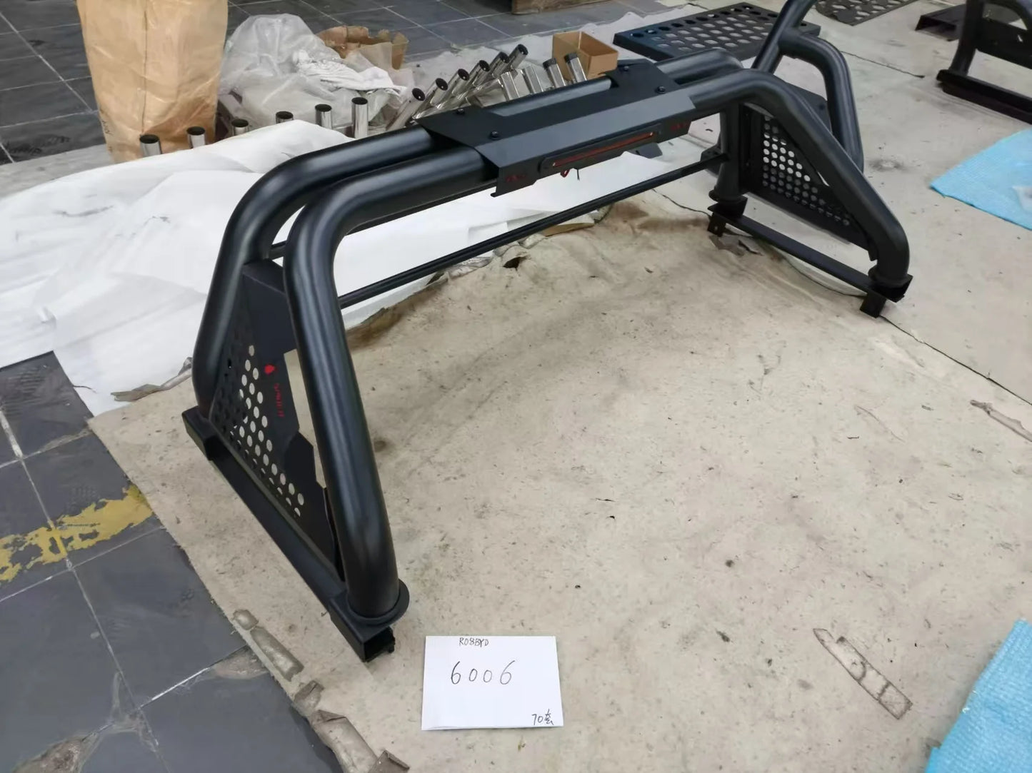 Pickup Truck 4x4 Auto Accessories Iron Bed Roll Sport Bar For BYD SHARK 6