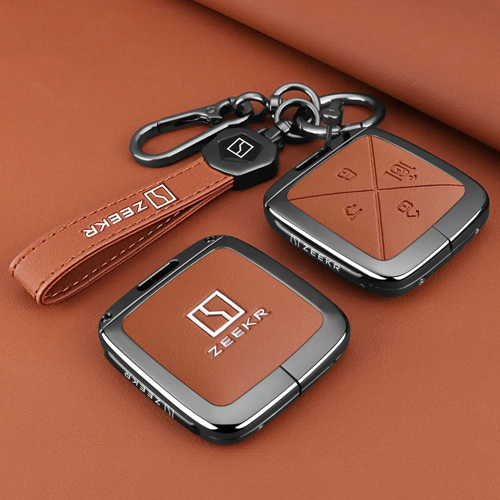 Key Case Cover Fob Protector Shell for Zeekr 7X 001 007