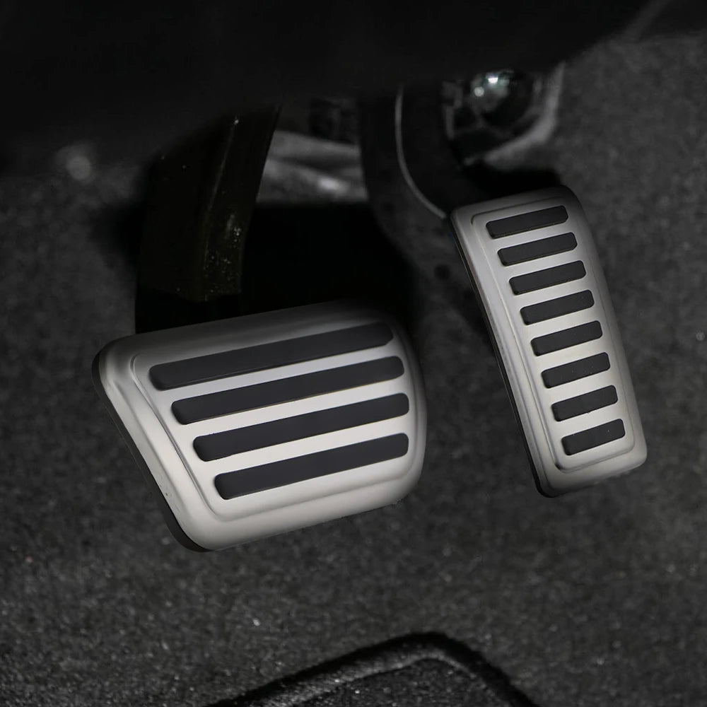 Car Pedals for Dodge Ram 1500 Ram 2500 Ram 3500 2019 2020 2021 Stainless Steel Foot Brake Gas Pedal Pad Cover