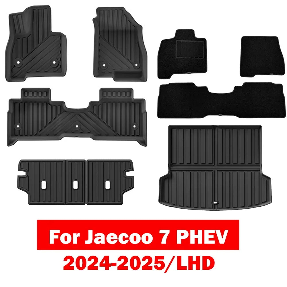Car Floor Mats Trunk Mat For Chery Jaecoo J7