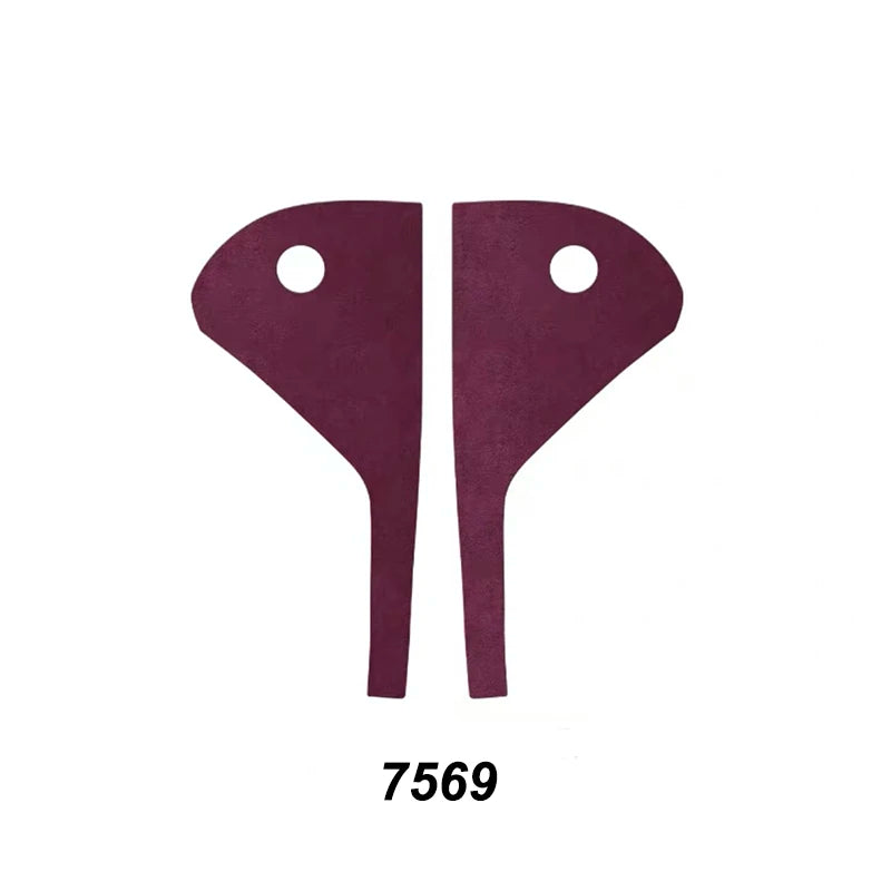For ZEEKR X 2023 2024 Car Door Panel Suede Protective Sticker Alcantara Interior Accessories.