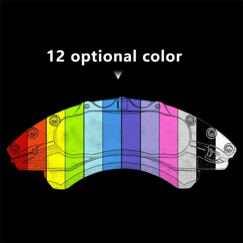 For Zeekr X 001 007 009 Car Brake Caliper Cover Aluminum Alloy Front Rear Wheel Modification Exterior Kit.