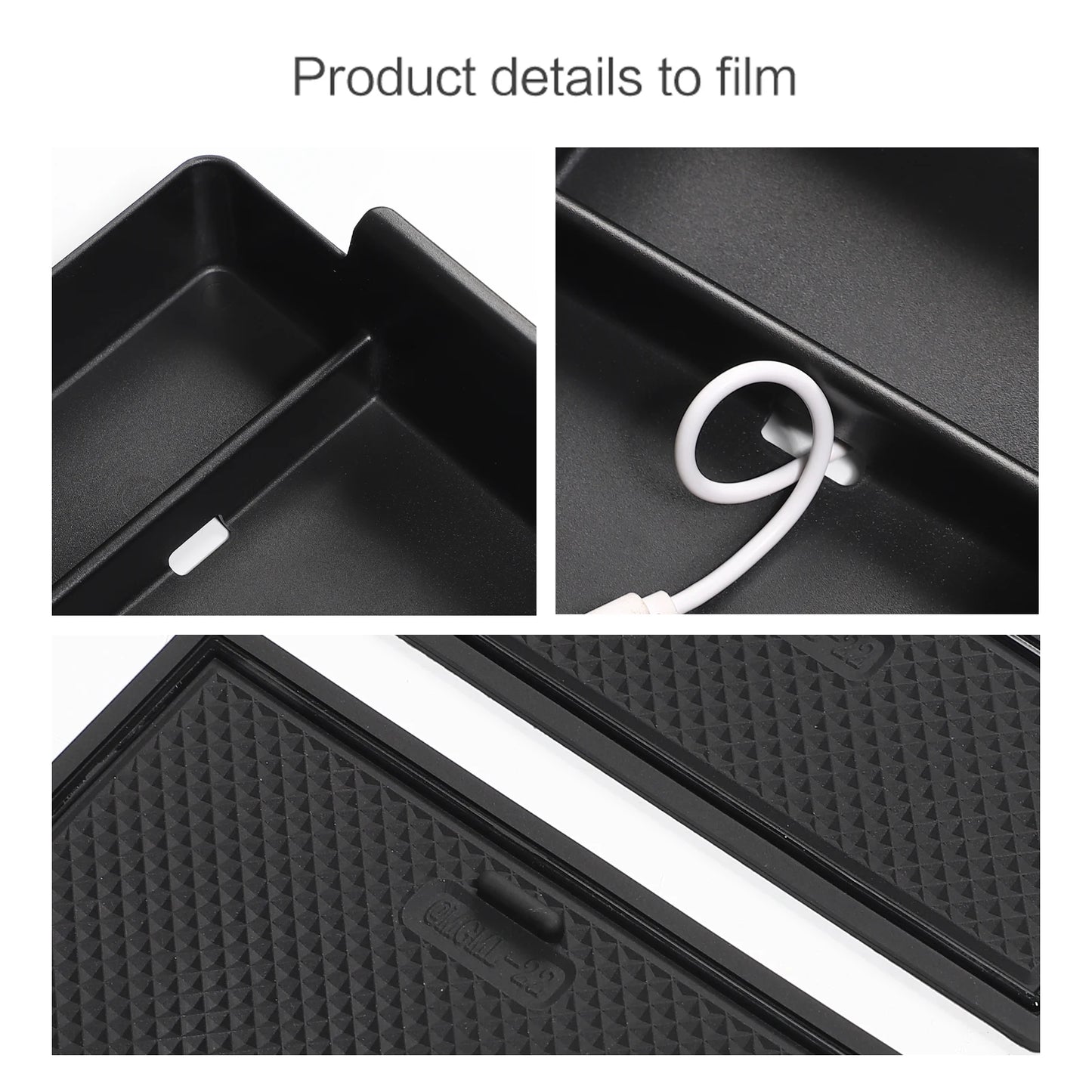 for MG4 MG 4 EV 2022-2024 Central Armrest Storage Box Car Center Console Tray Organizer Tidying Accessories