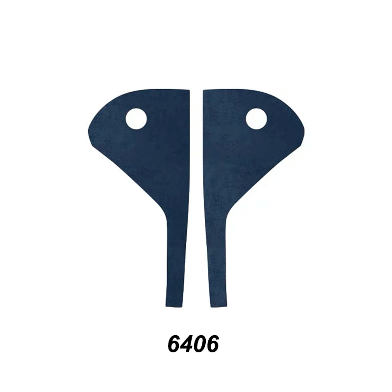 For ZEEKR X 2023 2024 Car Door Panel Suede Protective Sticker Alcantara Interior Accessories.