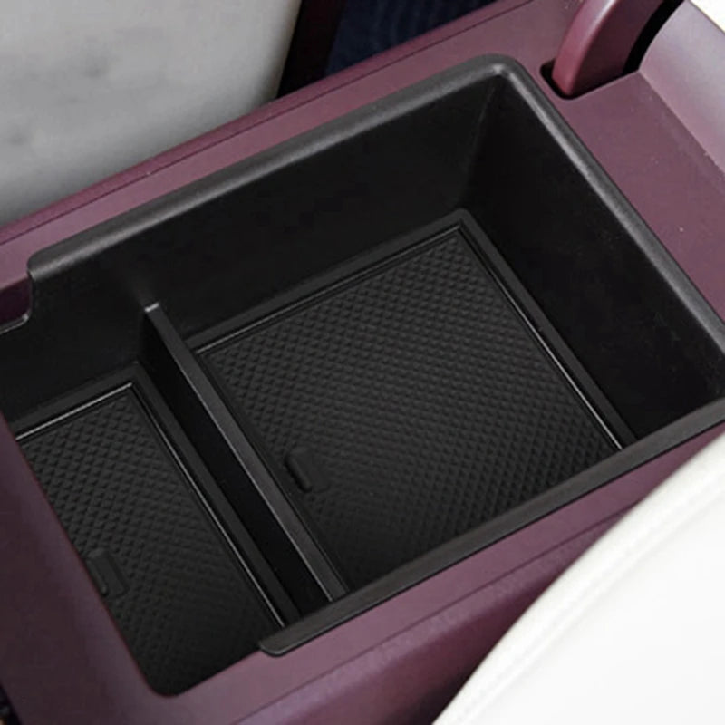 For Zeekr X 2024 2023 Center Console Organizer Storage Interior Armrest Storage Box Auto Modified Accessories.