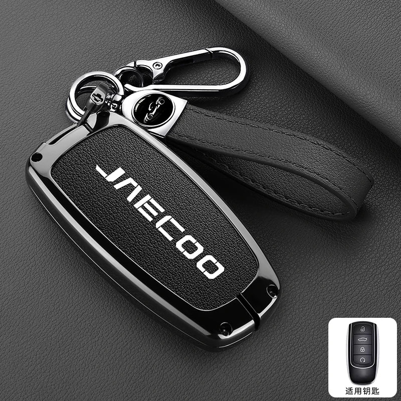 Zinc Alloy Car Key Case Cover For Chery Jaecoo J6 J7 J8 Phev
