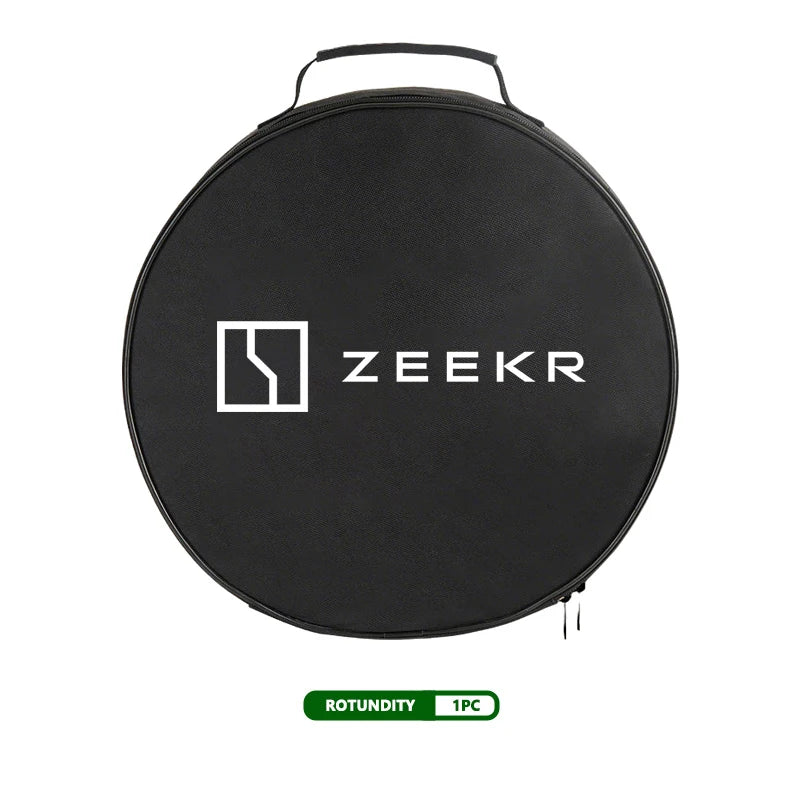 Car Charging Cable Storage Bag For Zeekr X 001 009 007 7X