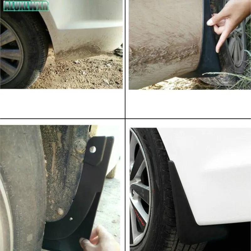 4PCS Auto Mudguards Mud Flap Flaps Splash Guards Fender Protector Cover FIT for DONGFENG BOX EV 2024 Car Accessories.
