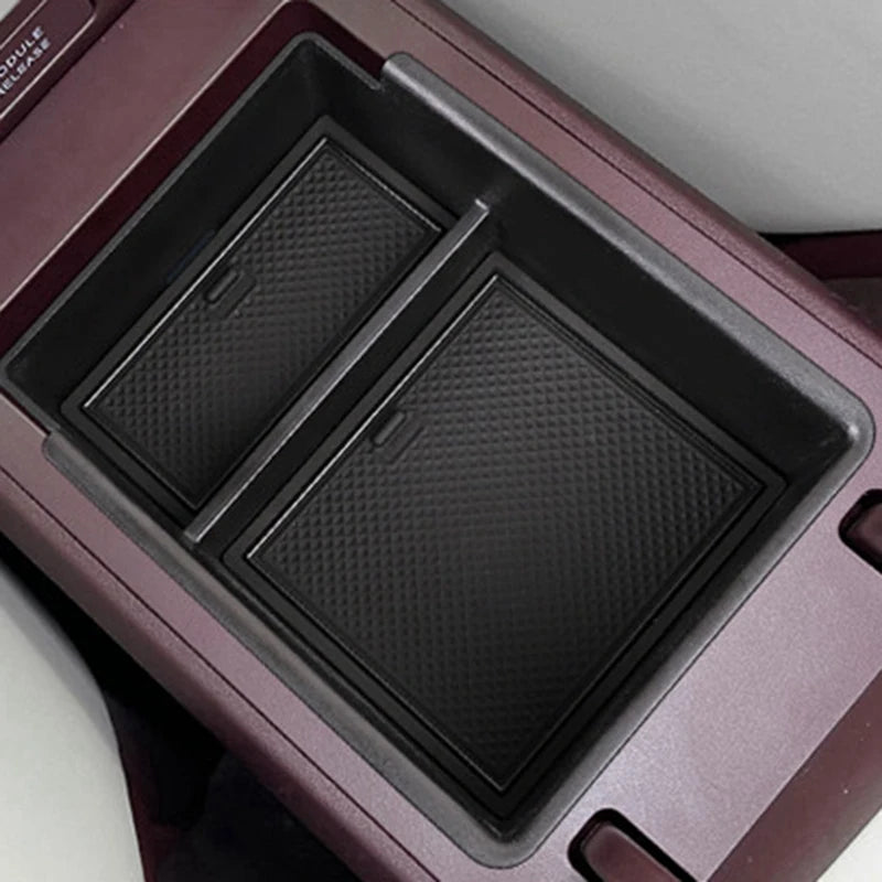 For Zeekr X 2024 2023 Center Console Organizer Storage Interior Armrest Storage Box Auto Modified Accessories.