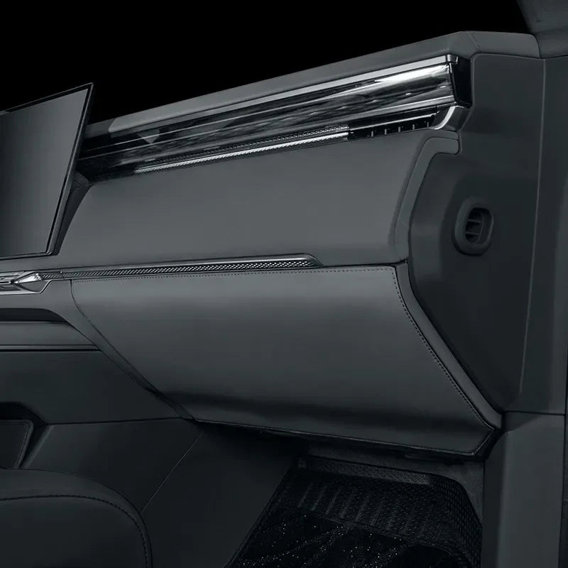 For ZEEKR 7X 2025 Car Glove Box Anti-kick Pad Co-pilot Storage Protection Pad Garnish Interior Protection Modification Accessory