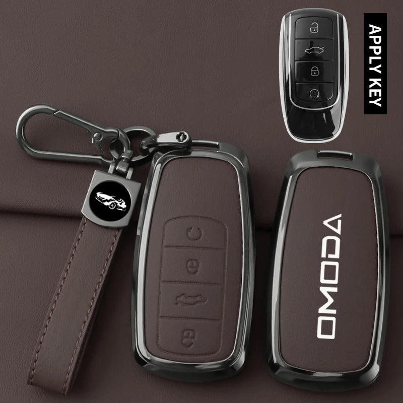 Zinc Alloy Car Key Case Cover for Chery Omoda C5 5 fx 7 8 Pro Plus