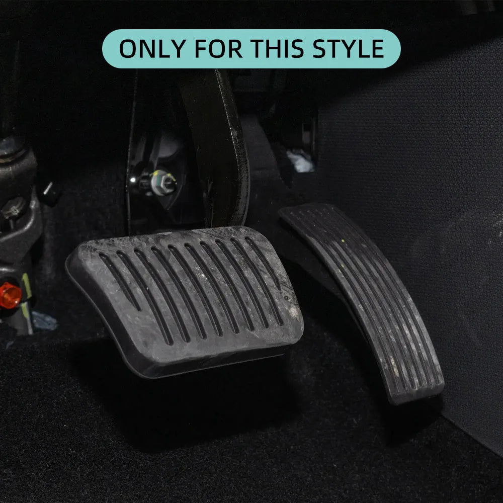 Car Pedals Covers For BYD Atto 3 2022-2025 AT Gas Accelerator Brake Pedals Covers Non-slip Protector Interior Accessories