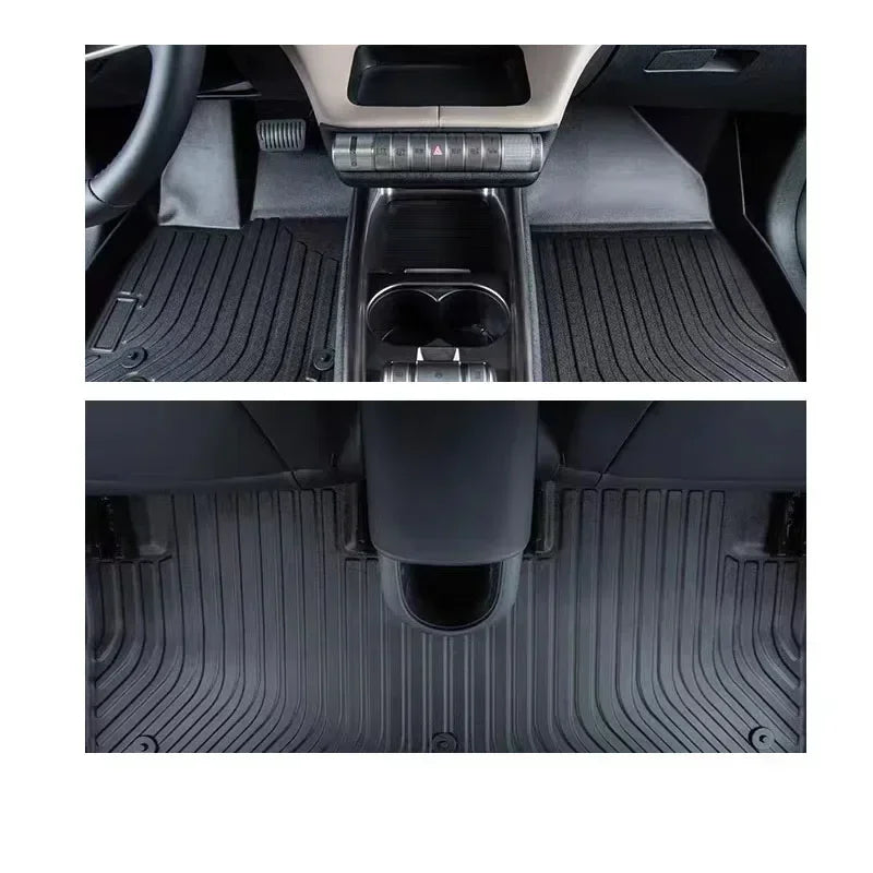 Car Floor Mats For Dongfeng Nammi 01 Box 2024-2026 TPE Rug Foot.