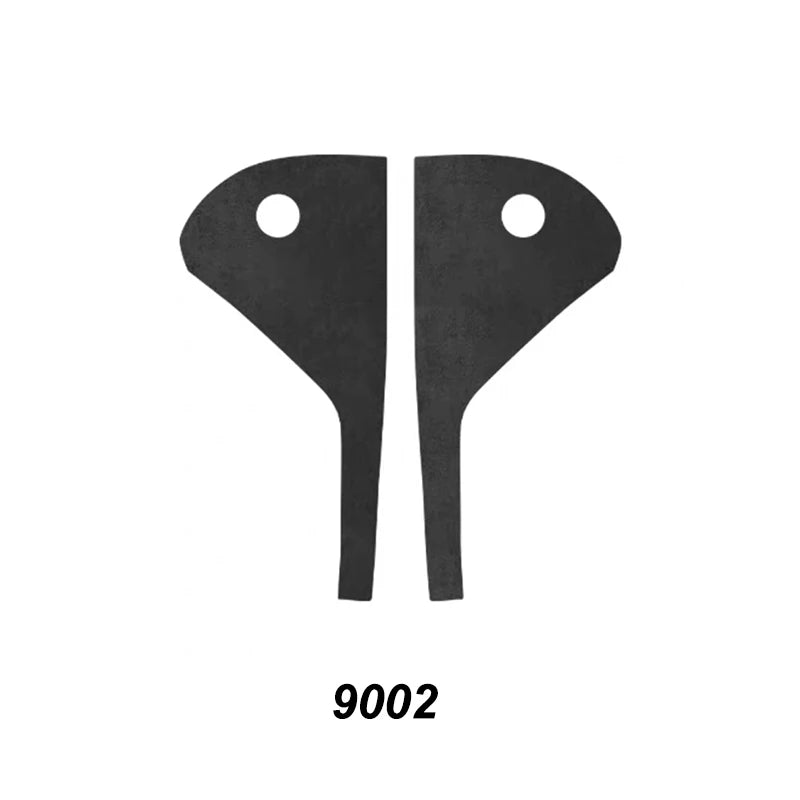 For ZEEKR X 2023 2024 Car Door Panel Suede Protective Sticker Alcantara Interior Accessories.